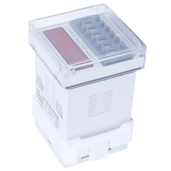 BERM JZF-10A LCD Tidsrelä Motor CW/CCW Kontroller Timing Switch 0.1S-99H 12V AC/DC