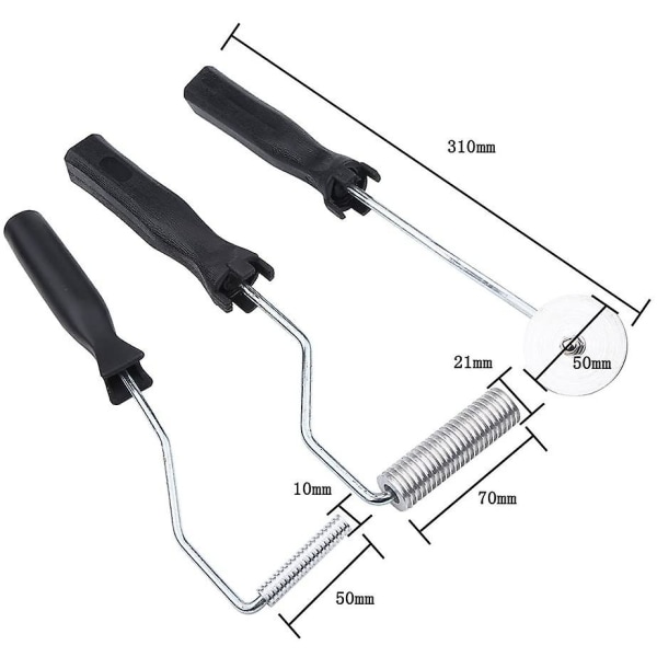 Bubble Paddle Roller, 3stk Glassfiber Bubble Paddle Roller Gjør-det-selv tilbehør