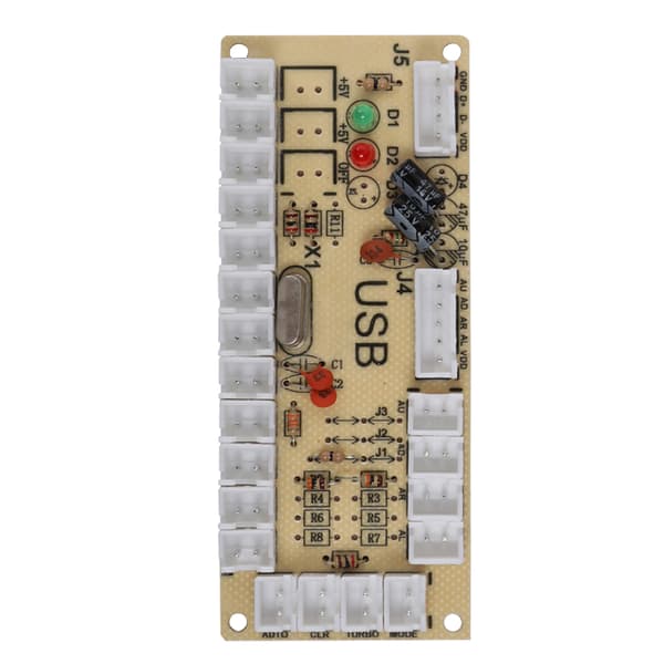 Arcade Spil USB Encoder Controller med Akryl Krystal Kabinet til Raspberry Pi og PC Mainframe822A