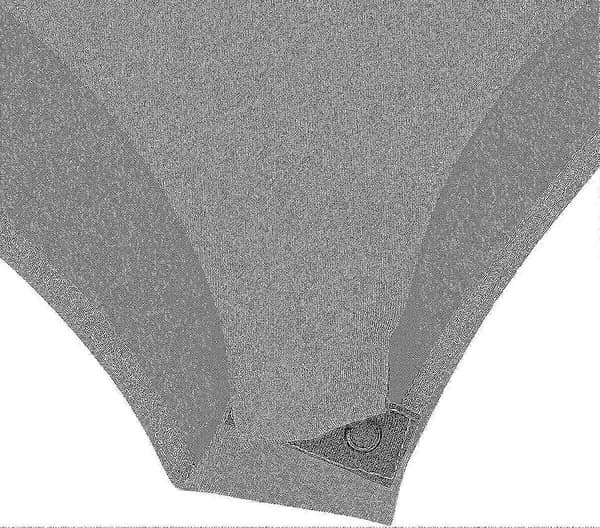 Ärm Hals Dräkt Andningsbar Stretch Heather Charcoal S