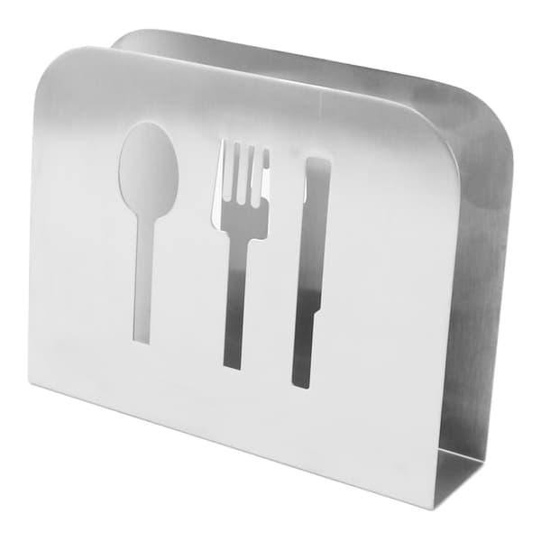 Servietholder Servietdispenser Rustfrit stål Minimalistisk Kompakt Nem vedligeholdelse Servietstativ til hotelrestaurant