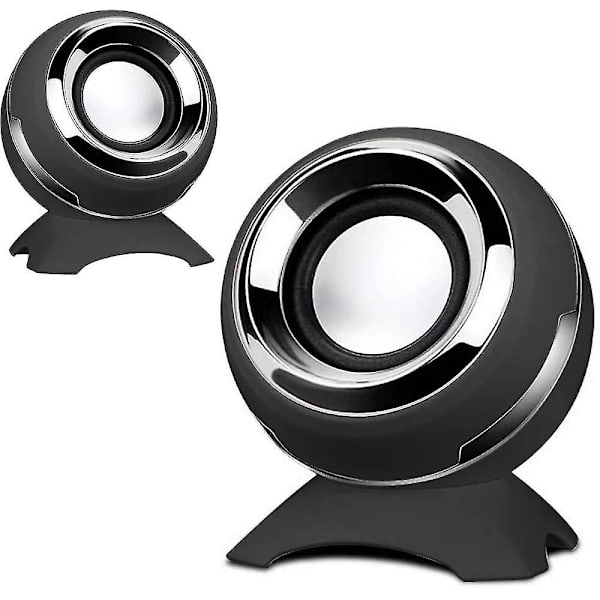 Dator Usb-power högtalare Mini Desktop-högtalare med hifi-ljud, överlägset stereoljud, dubbelt horn, perfekt för dator, bärbar dator