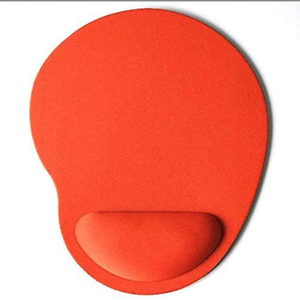 Mouse Mat With Wrist Rest Ergonomic Mouse Pad With Wrist Support Orange