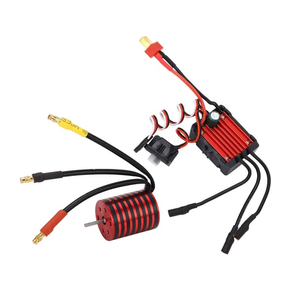 GTSKYTENRC 2430 Børsteløs Motor 25A ESC Kit Sensorløs 5800KV til 1/16 1/18 RC Køretøjer