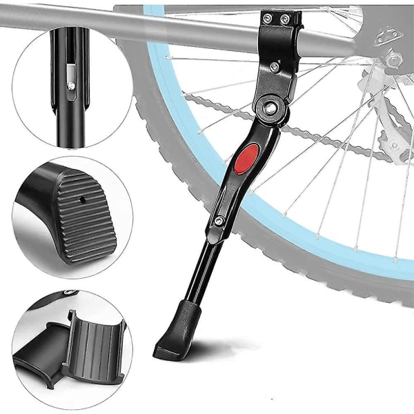 Cykelstativ, justerbart cykelstativ i aluminiumslegering med skridsikker gummifod