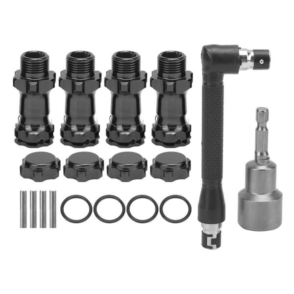 17mm Hex Adapter for 1/8 RC Controller Car Extension til 29mm 17mm Socket Spanner Set Svart