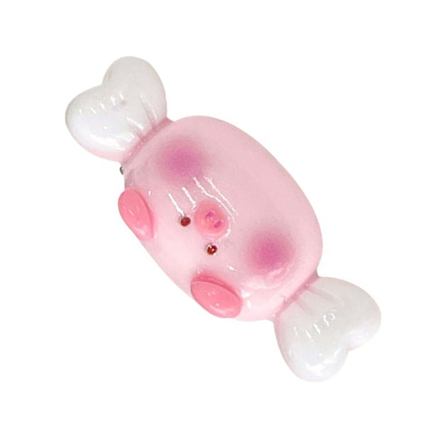 Sød Tegneserie Gris Hårklips til Piger - Mini Blush Gris Hårklips til Børns Frisurer - Sødt Dyr Hårtilbehør