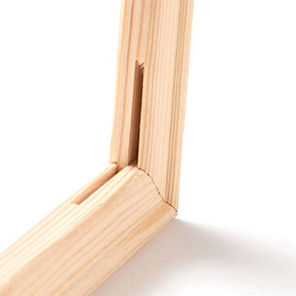 3. 40x30cm Träram Gör-det-själv-tavelramar Konst Lämplig för heminredningsmålning Digitala målningar Wood Color