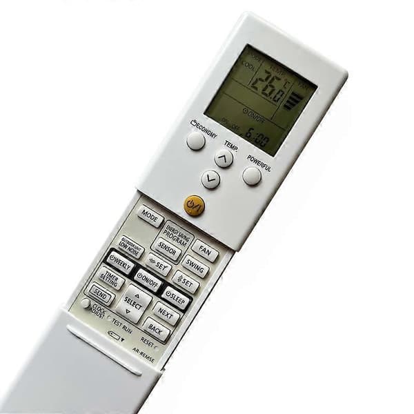 【BQ】Ny fjernkontroll for Fujitsu AR-REM4E AR-REM7E AR-REW4E AC klimaanlegg