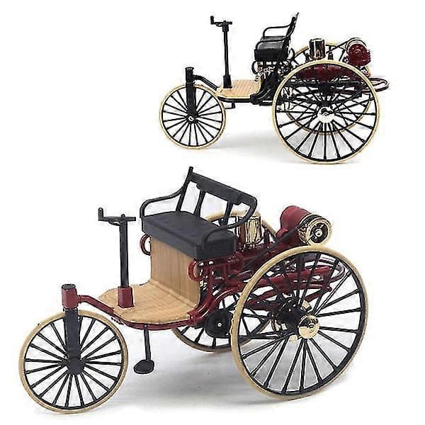 1:1 1:12 1886 Vintagebil Nr 1 Legeringsbilmodel Legetøj