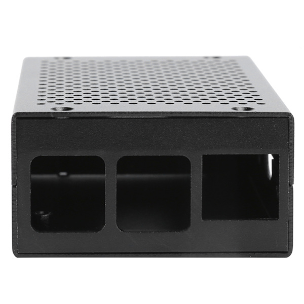 Raspberry Pi Aluminium Legering Mesh Kabinet Sort Bundkort Beskyttelse