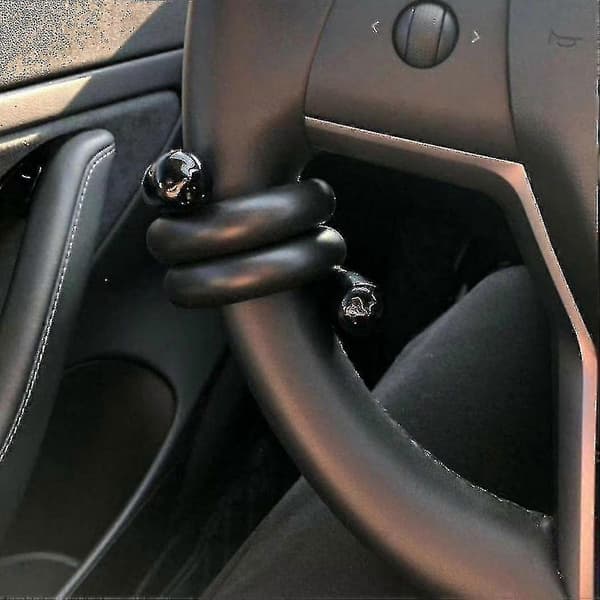 【BQ】Rattförstärkarvikt Autopilot Motviktsring för Tesla Model 3/Y/.