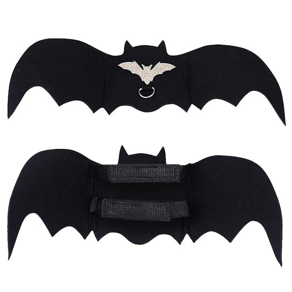 Kæledyrshvalp Hund Kat Bat Wings Outfit Halloween-kostume Fancy Dress Up S Bat Wings