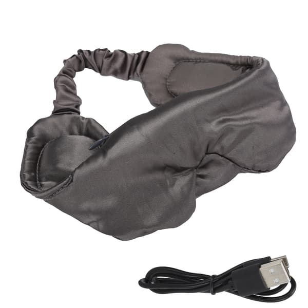UltraThin Silk Bluetooth 5.0 Wireless Eye Mask - Grå