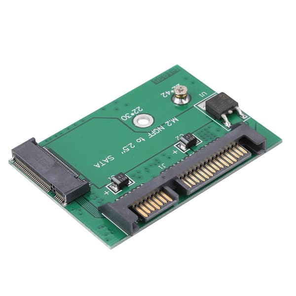NGFF til SATA Riserkort Adapter - Høj kvalitet og SATA3-kompatibel