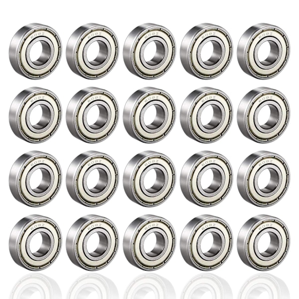 608zz Kuulalaakerit, Abec 7, 20 kpl Speed Bearings Laadukkaat kuulalaakerit rullalle, rullalaudalle, longboardille, aaltolaudalle