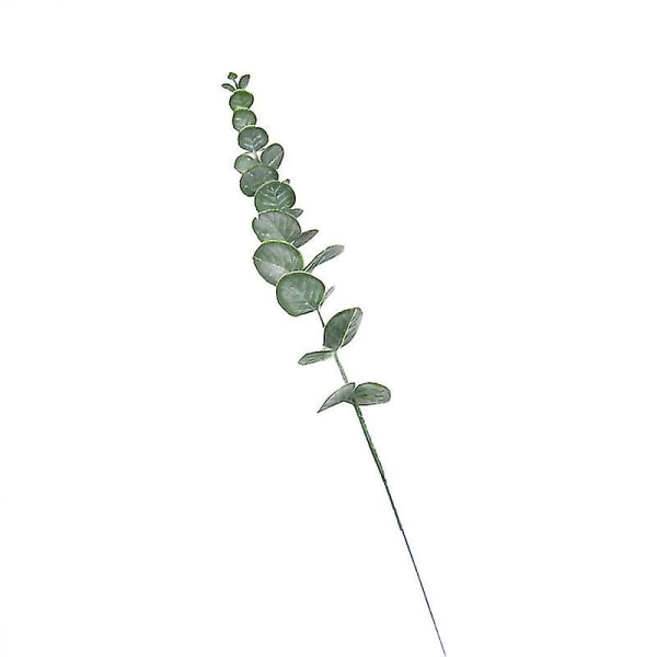 20 st Artificiell Silver Eucalyptus Grenar Spray Eucalyptus Blad