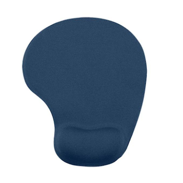 Gummibas handledsstöd Gaming Pad Anti-slip mörkblå