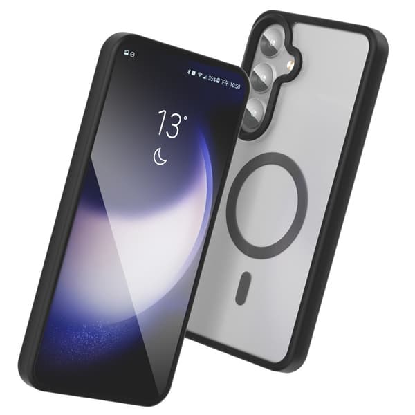 【BQ】ColorPop Galaxy S24 Case CH MagSafe Matte Black 40