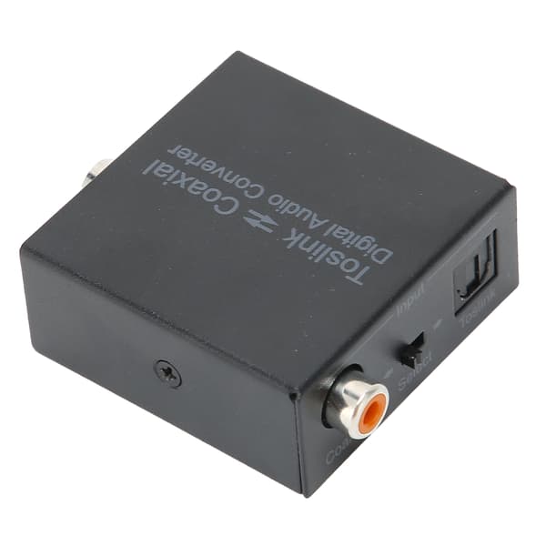 Optisk til koaksial lydkonverter Optisk koaksial digital SPDIF tovejs switch
