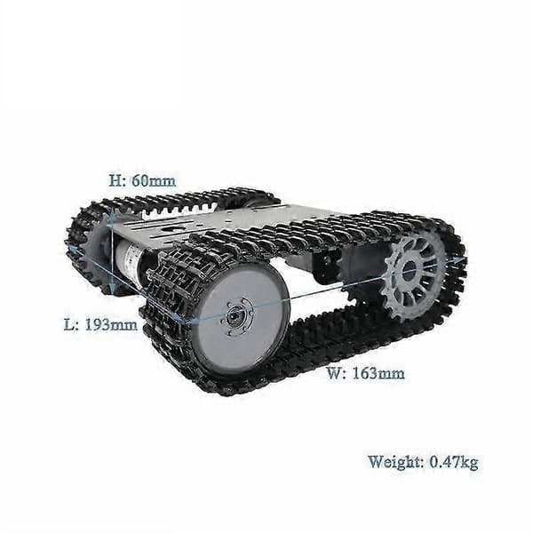 【BQ】Smart Tank Bil Chassis Belterobotplattform