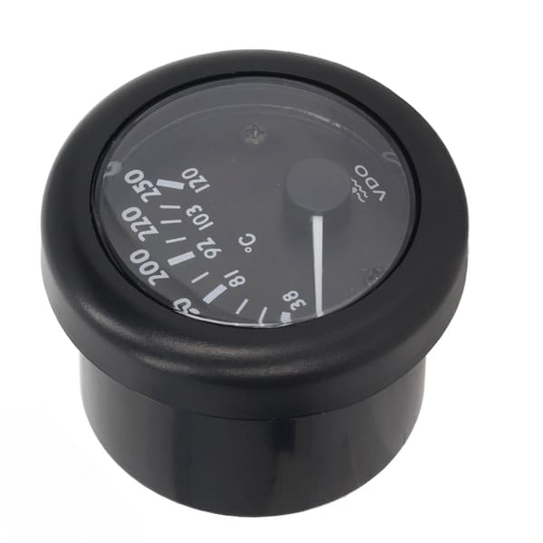 VDO 52mm Elektromagnetisk Vandtemperaturmåler 12V Pindtype