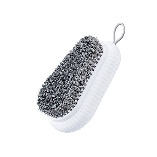 Skrubbborste, Kvalitet Mjuk Tvätt Kläder Skor Skrubbningsborste White