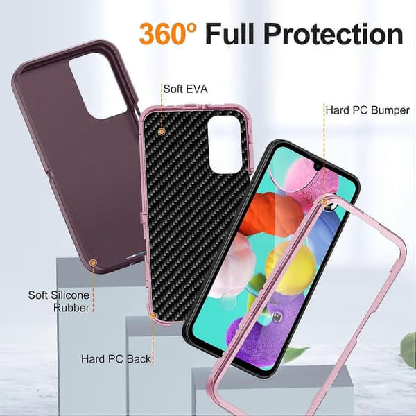 【BQ】Livstids Vanntett Robust Telefondeksel - Perfekt For Samsung Galaxy A15 5G
