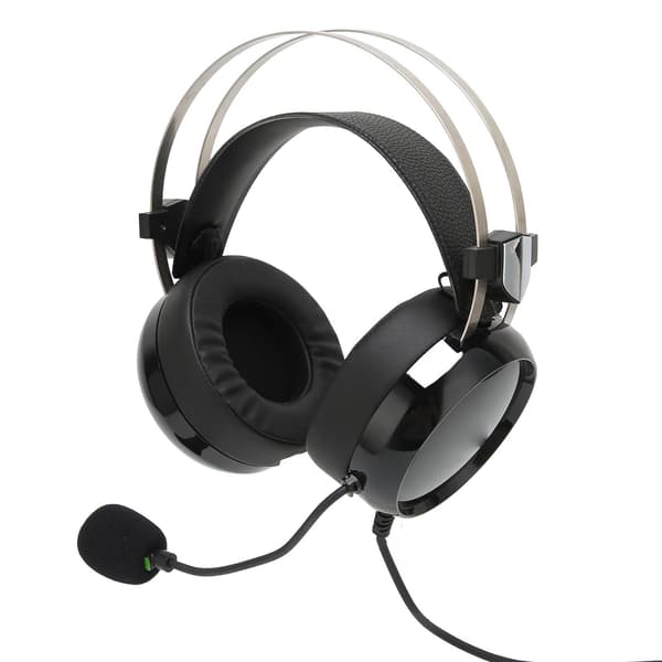 Examheadset USB, Huvudmonterad Brusreducerande Datorheadset med Ljudkort