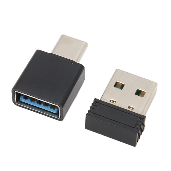 Mini Mouse Jiggler Uopdagelig Automatisk Driverfri Musebevæger Enhed USB Port Mover Wiggler til Computer Sort