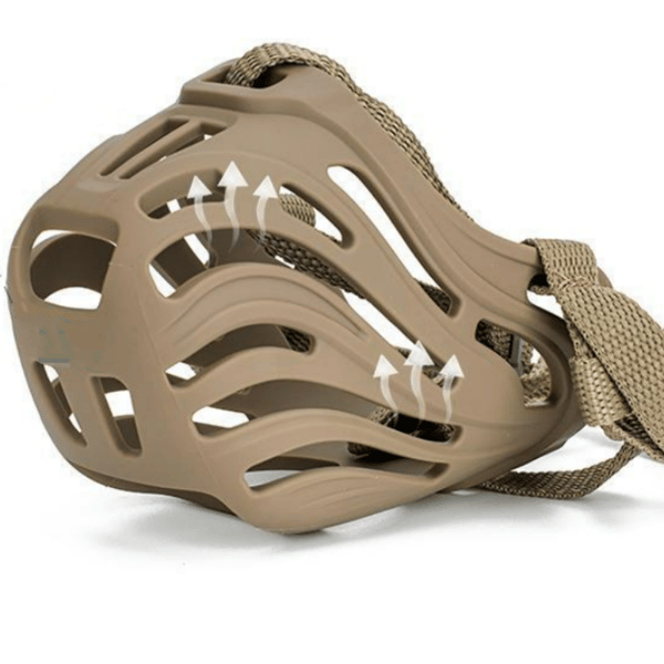 【BQ】Munnkurv for hunder - Forhindrer biting og bjeffing kaffe kaffe S