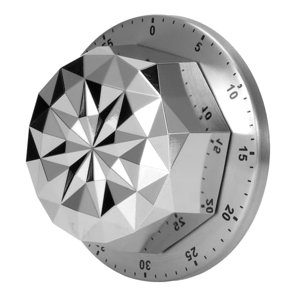 Magnetisk Mekanisk Timer Rustfritt Stål Matlaging Baking Nedtelling Påminnelse