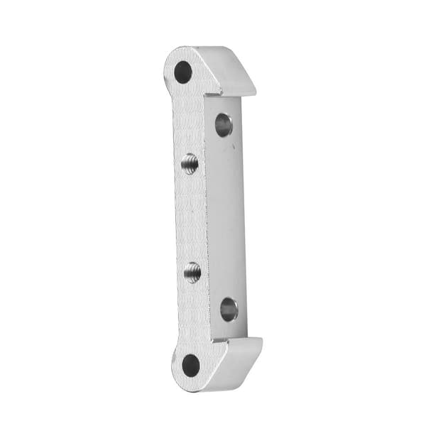 Aluminiumslegering Bageste Squat Plade til 1/18 RC Elektrisk Lastbil Sølv