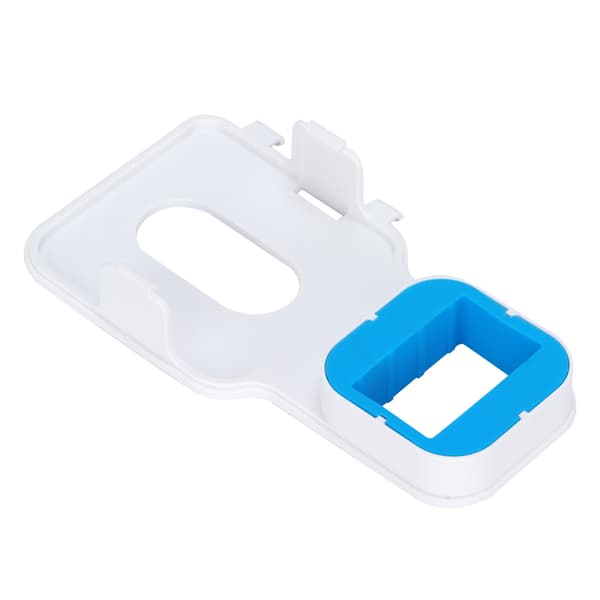 Stikkontakt Vægmontering Pladsbesparende Stikkontakt Holder med Kort Kabel til Blink Sync Module Hjemmesikkerhed Hvid