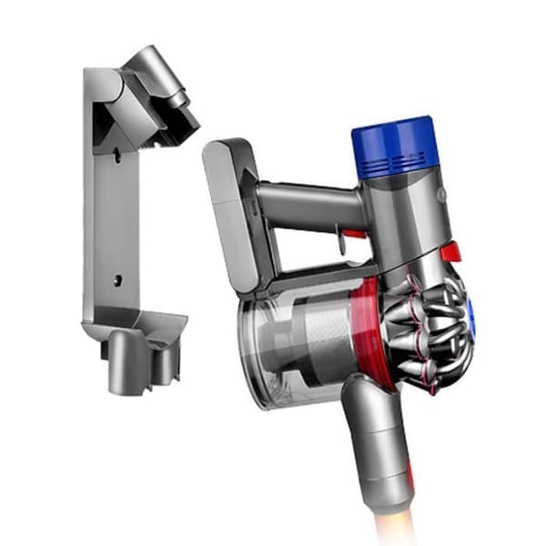 Vægmonteret dockingstation kompatibel med Dyson V7, V8 og V10 – Trådløs ladestation og tilbehørsholder