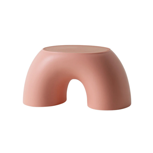 Creative Home Liukumaton lasten pyöreä Rainbow Bench -jalkajakkara