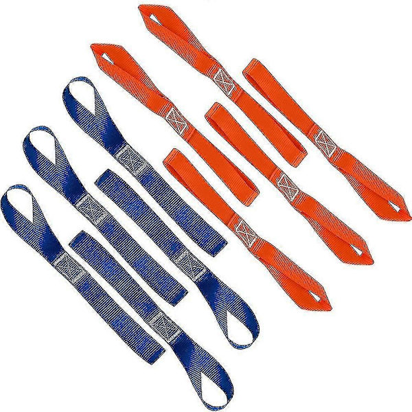 【BQ】10 Soft Tie-Down Straps, 680 kg Load Capacity