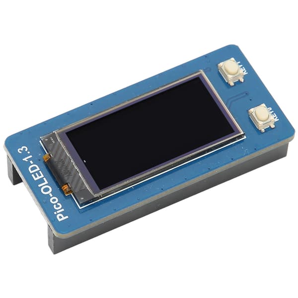 1,3 tommer organisk lysdiodeskærmmodul SPI I2C interface SH1107 driverchip skærmmodul til RPI