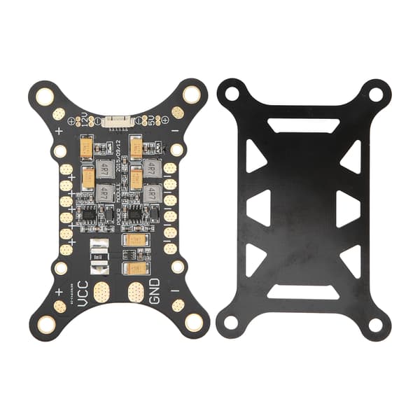 5 i 1 Super Dæmpningsplade 5V 12V BEC Integreret Strømmodul ESC Plade til APM/PX4