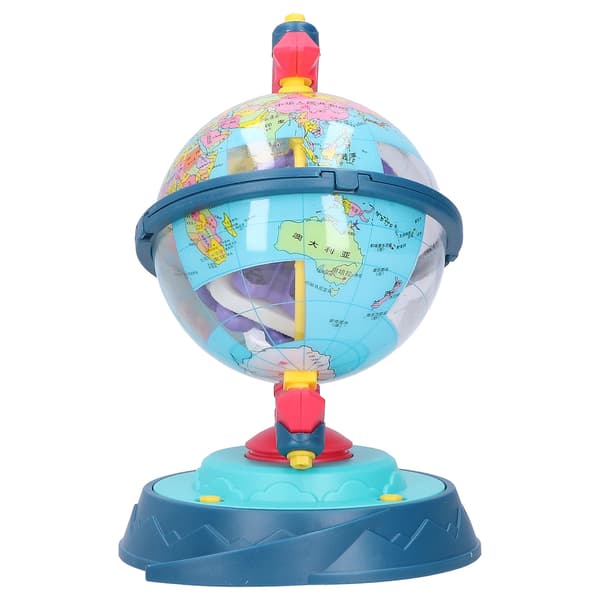 Børns DIY Nødde Globe Model Legetøj Pædagogisk Samlesæt med Skruer