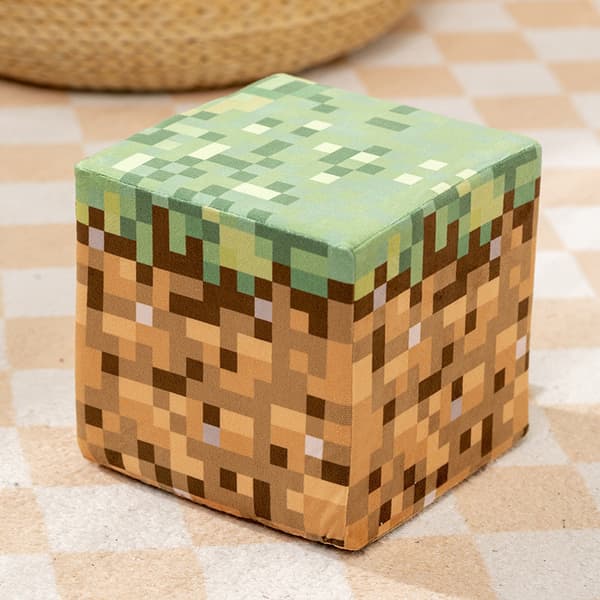 Minecraft-palikkapehmolelu, pelitarvikkeet, sienipalikkalaatikko, TNT-pehmolelu, ruohopalikat grass blocks 10cm