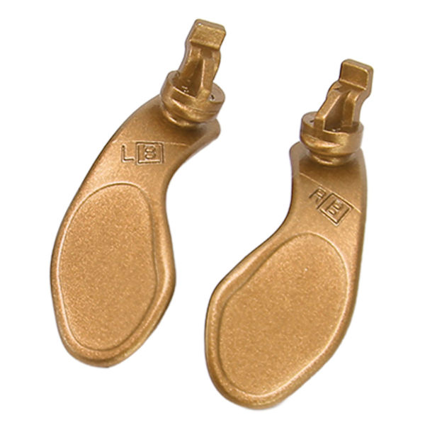 4 stk. Game Controller Bagside Paddles Professionel Udskiftning Metal Bagside Knapper til PS5 Edge Controller Guld