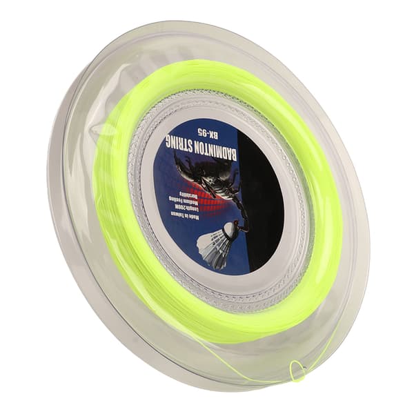 POWERTI Høy Elastisitet Slitesterk Badminton Racket Streng Fluorescerende Grønn Erstatningsline
