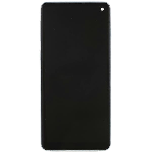 For Samsung Galaxy S10 G973 Grad C LCD-skjerm og digitizerenhet med, reservedel (TFT Te Blue Blue Blue