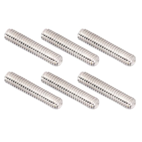 50 stk. Settskrue A2‑70 Rustfritt stål Grub Skruer Sortimentsett Maskinvare Festemidler Sett M2.5x12