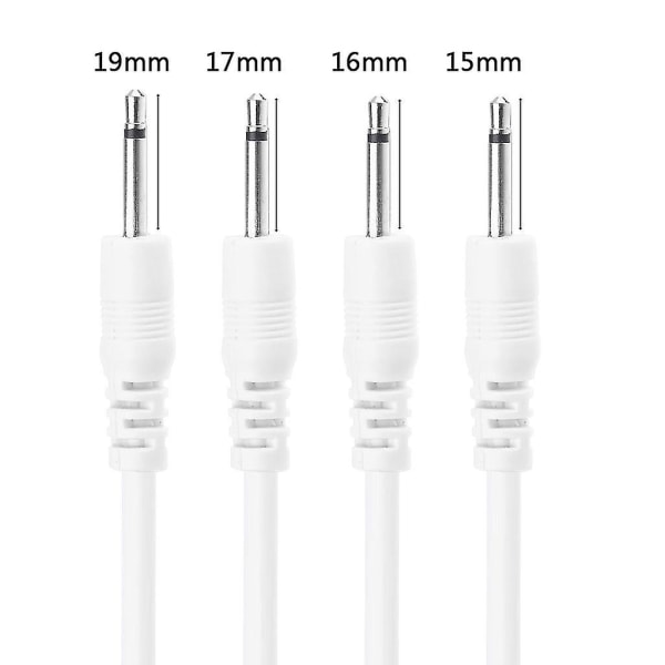 Aux-ljudkontakt till USB hane 2,5 mm laddarkabel Adapter Aux-kabel 17 mm 17mm