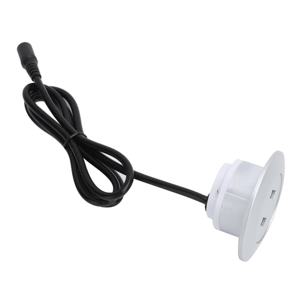 Dobbelt USB 2.0 opladerstik til elektrisk lænestol sofa husholdningsmøbler dele sølv EU stik 100-240V