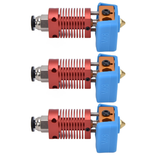 Ender 3 Pro Ekstruder Hotend Kit Aluminium Legering Messing Dyser 3D Printer Dele