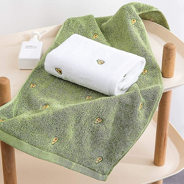 Badlakan Absorberande Snabbtorkande Badlakan Mjuk tvättlapp Badlakan Badrum Hem Avocado Green 70x140cm