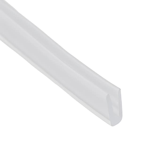 U-kanal gummilist for kantlist - Dusjdørglass - Flere størrelser 8x7mm